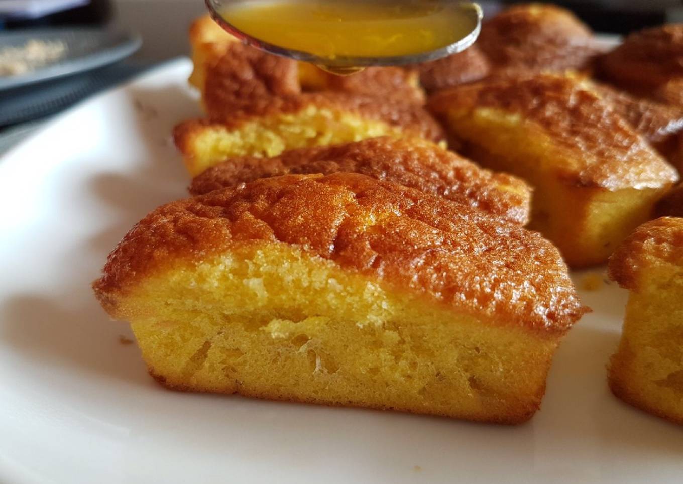 Mini cakes à la clémentine