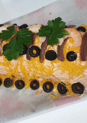 Una foto de 🦐🦀 Brazo de cangrejo y langostinos