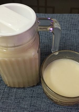 Hình của món Sữa hạt đậu phộng & đậu trắng.