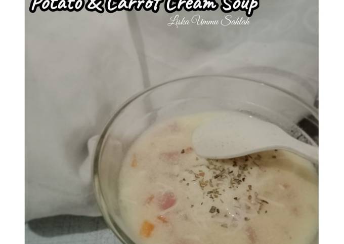 Potato & Carrot Cream Soup