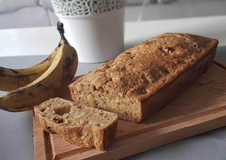 42• 🍌Banana Bread «Healthy» aux flocons d'avoine 🍞
