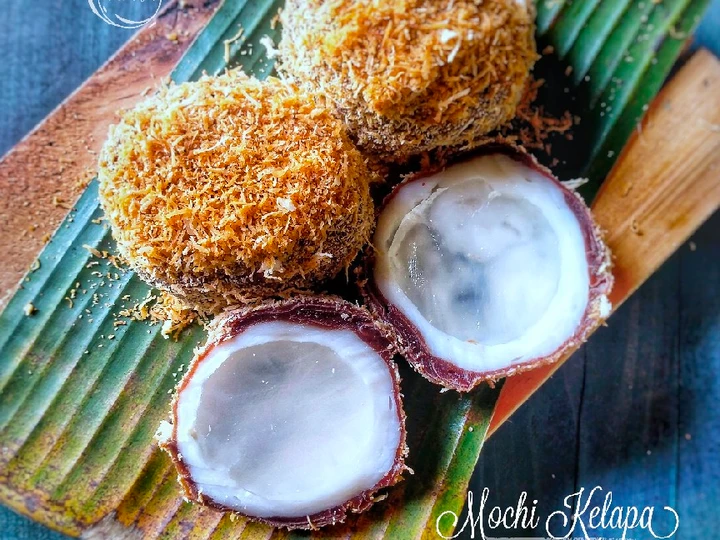 Cara Mudah Membikin Resep Mochi Kelapa (miniatur kelapa) yang Enak Banget Anti Ribet, Mantap Sekali