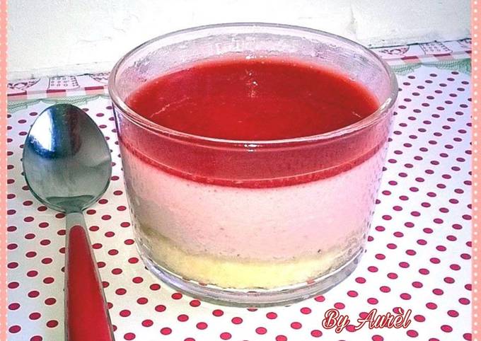 Le moyen le plus simple de Cuire Appétissante ☆Verrines façon Bavarois
à la Fraise☆