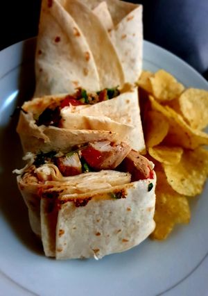 Foto resep Chicken Cajun Wrap