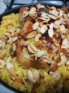 صورة لوصفة فروج محشي