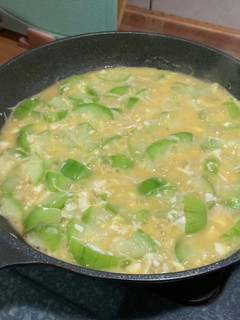 金沙絲瓜菇菇羹 的食譜成品照片