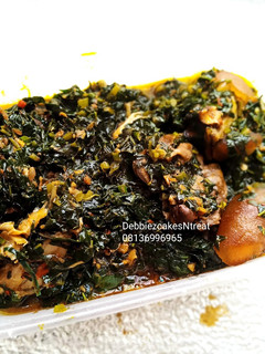 A picture of Vegetable soup.