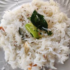 Jeera rice A picture of Jeera rice.