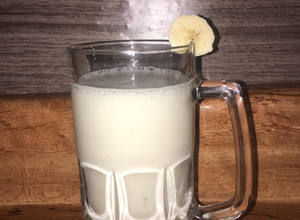 Una foto de Smoothie de plátano 🍌