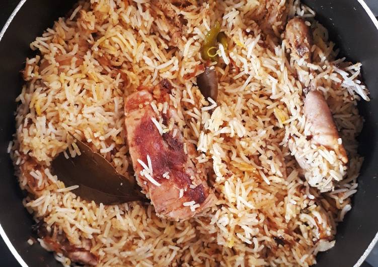 Chicken Biryani (My style)