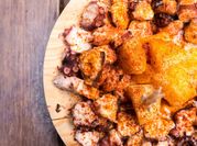 A picture of octopus potato