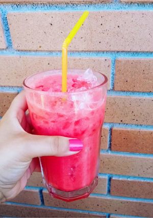 Una foto de Smoothie de Fresa