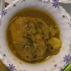 A picture of Sambhar for Sambhar Vada.