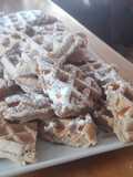 Waffles navideños