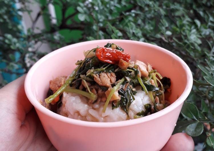 THAI SPINACH CHICKEN - #MPASIJasmine #MenuMPASI