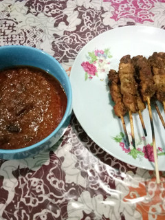 Foto resep Sate madura bumbu kacang