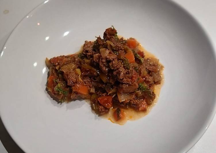 Recipe of Homemade Vegan Bolognese