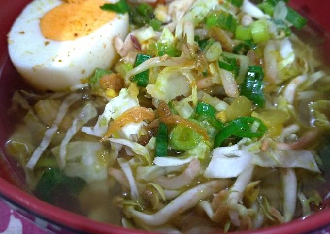 Soto Ayam Kuah Bening