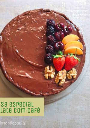 Foto de Bolo, chocolate com café!
