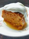 Flan de dulce de leche