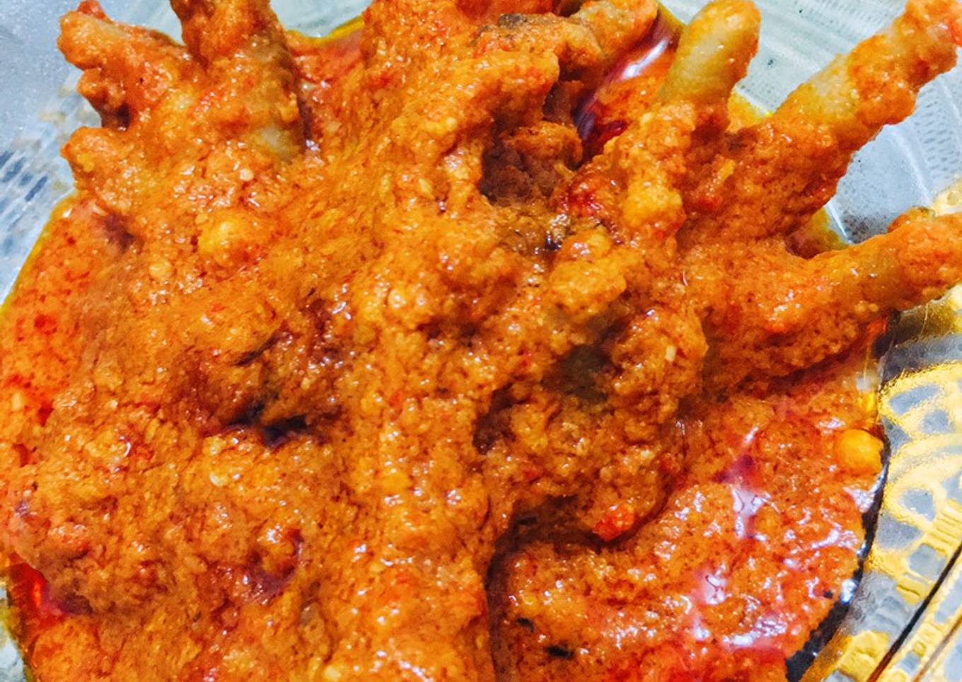 Ceker bumbu pedas