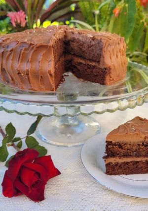 Una foto de Devil's Cake / Pastel del Diablo