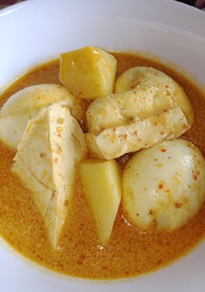 Foto resep Gulai Telur Tahu Kentang