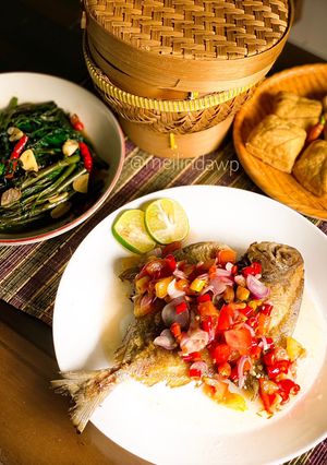 Foto resep Ikan goreng sambal dabu dabu