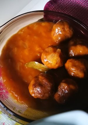 Una foto de Albóndigas en salsa