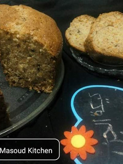 صورة لوصفة كيكة الجزر