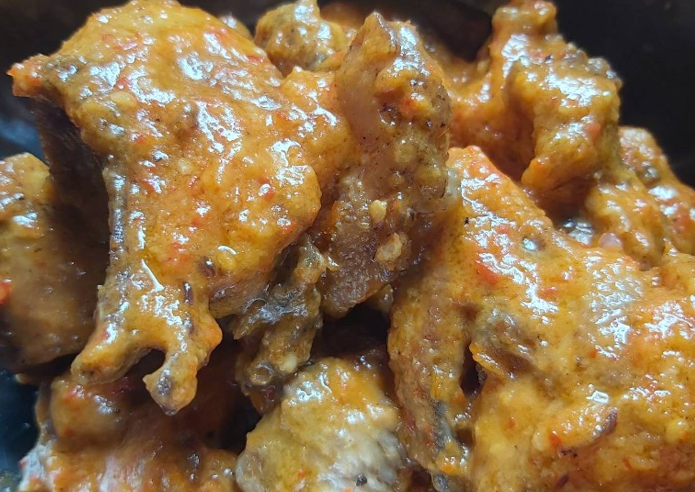 Ayam balado sederhana