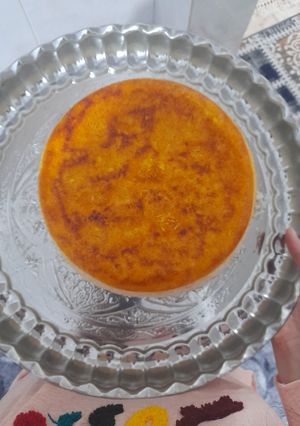 عکسی از دستور ته دیگ ترد و رستورانی و زعفرانی اما (بدون زعفران)🤪