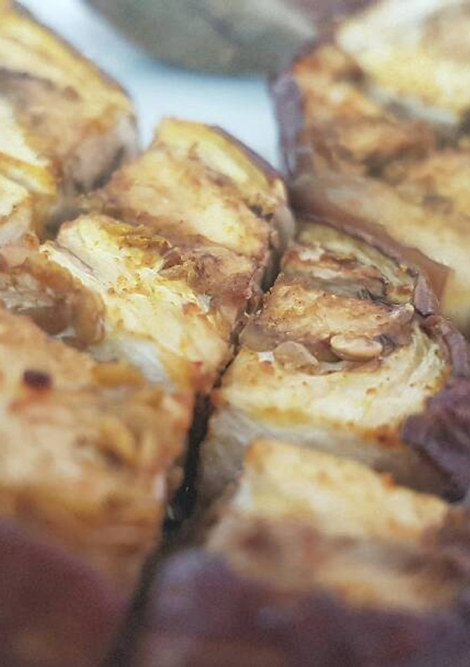 Una foto de Berenjenas al horno