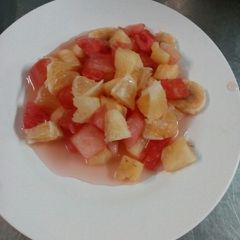 A picture of Tropical fruit salad #salad contest.