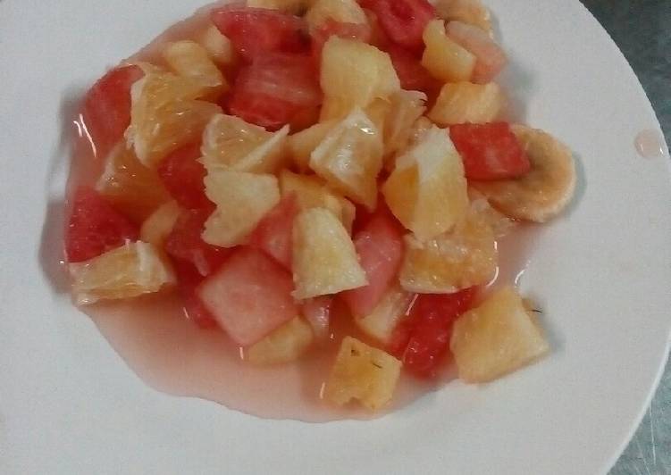 Recipe of Ultimate Tropical fruit salad #salad contest