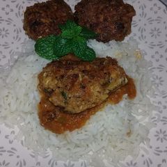 A picture of Fish cakes.