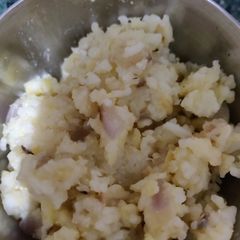 Dal khichdi tadka A picture of Dal khichdi tadka.