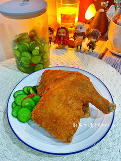 薄粉台式炸雞腿 的食譜成品照片