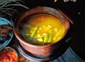 Foto resep Klentang (buah kelor) Sayur asem
