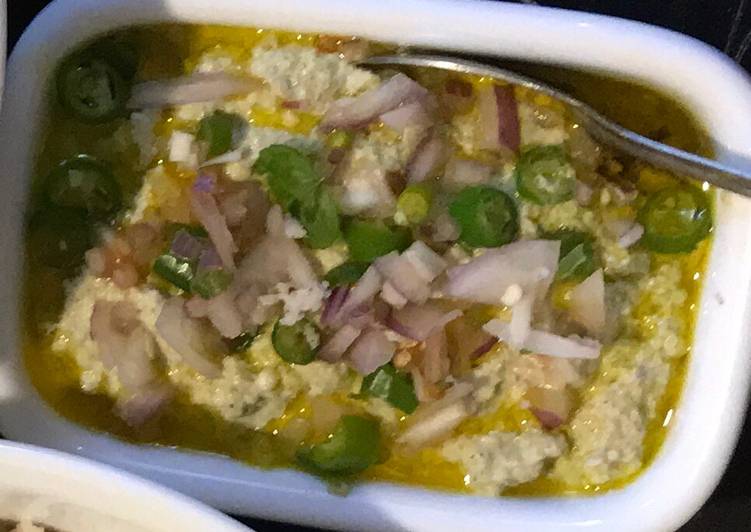 Simple Way to Make Perfect Posto Bhapa (Steamed Khus-Khus), with Mustard Oil