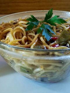 Una foto de Espagueti con verduras en 10 minutos