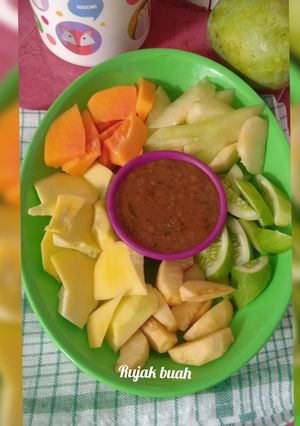 Foto resep Rujak buah