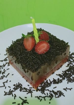 Foto resep Puding Ultah Cappucino Gula Jawa