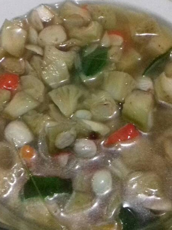 Bagaimana Menyiapkan Sayur oncom kluwih pedas, Lezat Sekali
