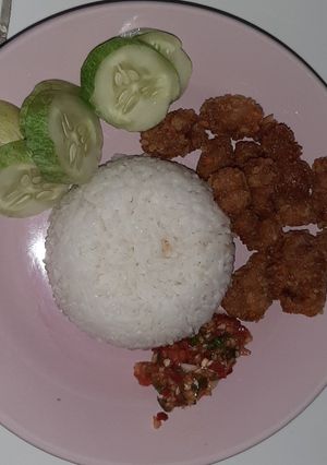Foto resep Ayam pop with sambel bawang dadak (effortless banget deh)