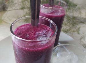 Una foto de Smoothie de Remolacha Y Banana Super Saludable