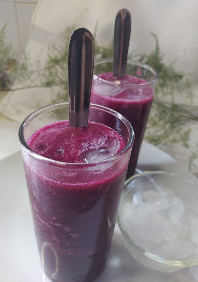 Una foto de Smoothie de Remolacha Y Banana Super Saludable