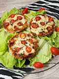 💫Milanesas de calabaza a la napolitana 💫 Horneadas 💫 Salvado de avena y semillas 💫