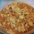 Tumis ayam telur saus pedas