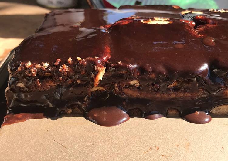 Tarta de galletas de la abuela - 3º Cumplemés Carmen que se retrasó